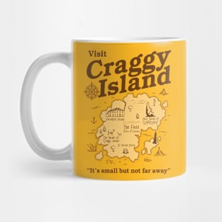 Visit Craggy Island Map - It's Small but not Far Away Mug